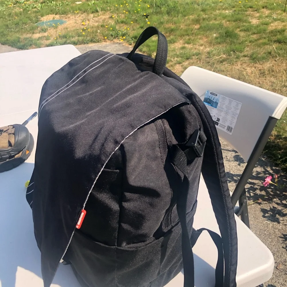 Manfrotto Bravo Men’s Black Buckle Flap Top Camera Backpack 13”